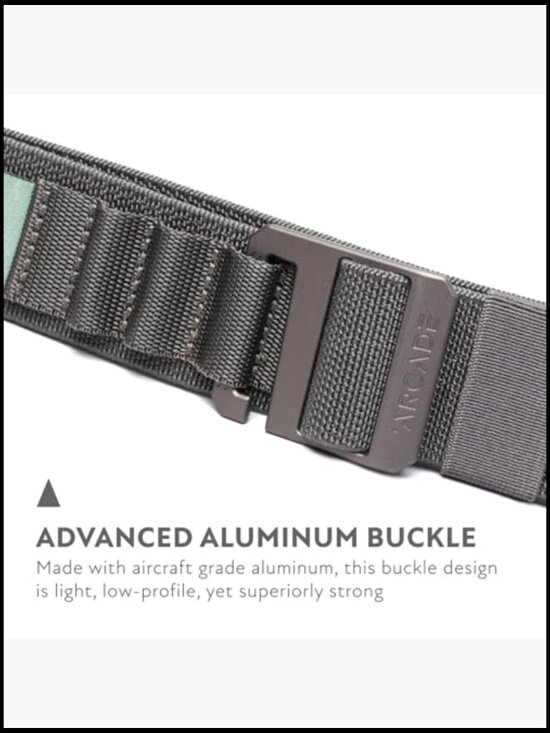 Aluminum Buckle Utility Belt with Stretch Webbing for Outdoor Adventures main image 4